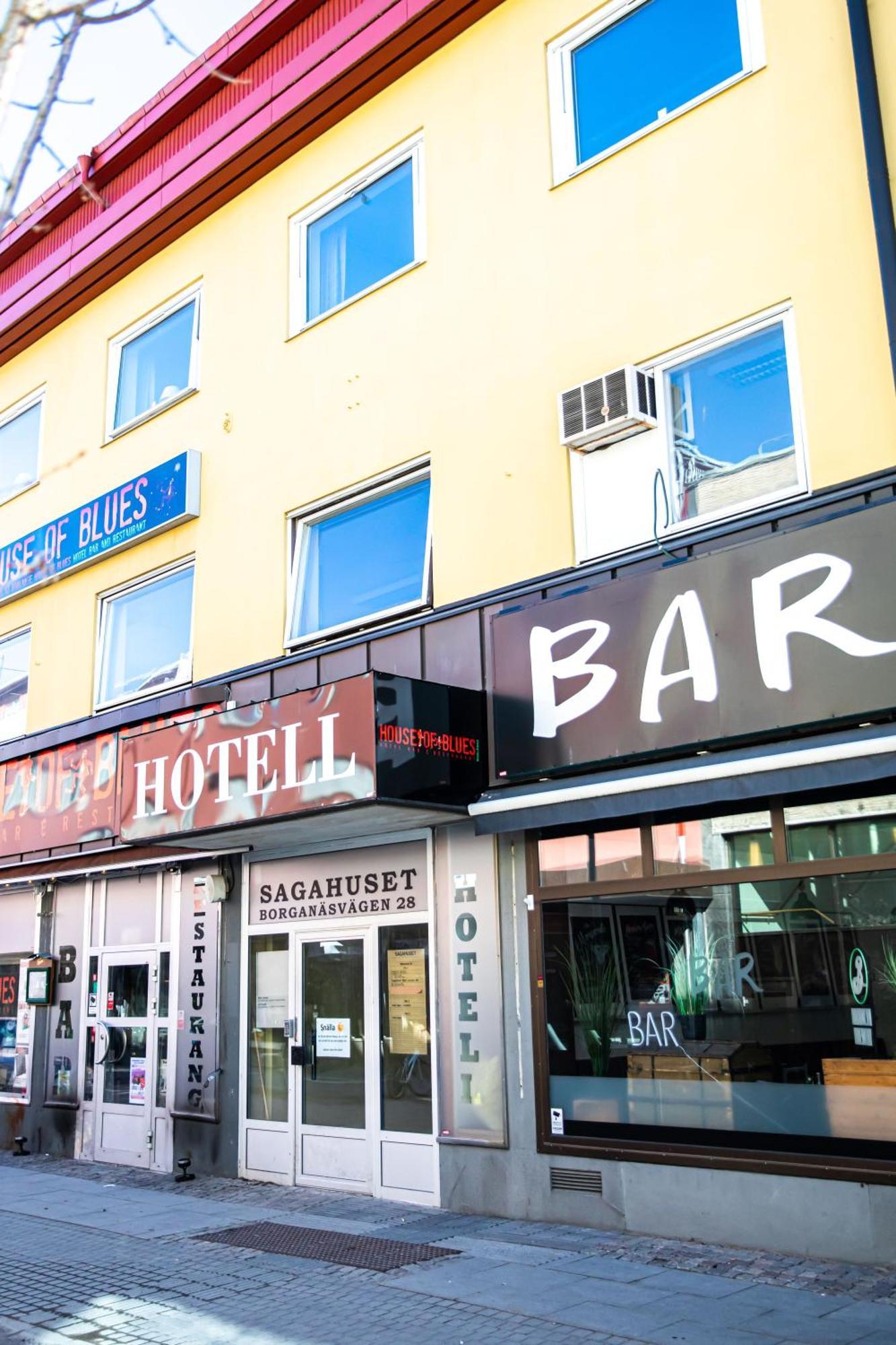 Saga Hotell Бурленге Экстерьер фото